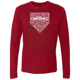  Confidence Men's Premium Long Sleeve T-Shirt - Cardinal