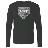  Confidence Men's Premium Long Sleeve T-Shirt - Heavy Metal