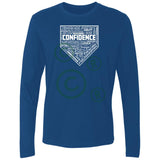  Confidence Men's Premium Long Sleeve T-Shirt - Royal