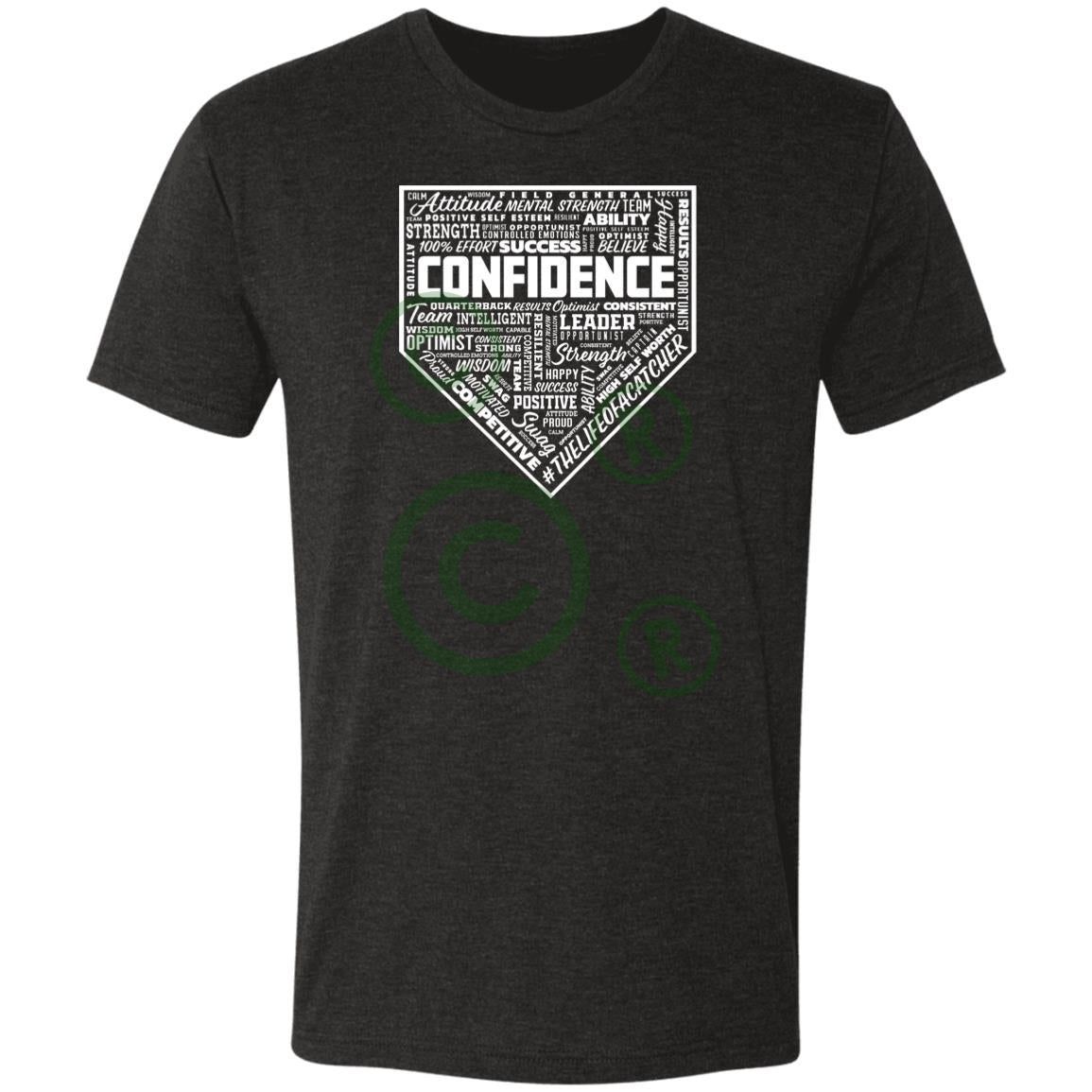 Confidence Men's Triblend T-Shirt - Black