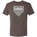 Confidence Men's Triblend T-Shirt - Chocolate