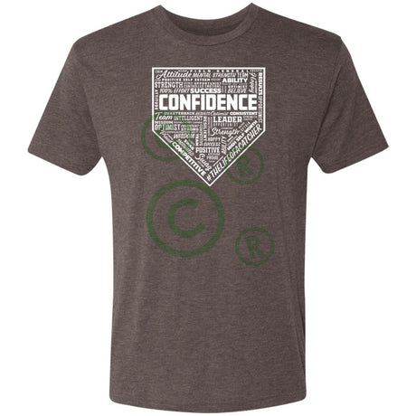 Confidence Men's Triblend T-Shirt - Chocolate