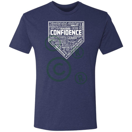 Confidence Men's Triblend T-Shirt - Dark Blue