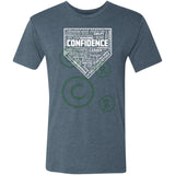 Confidence Men's Triblend T-Shirt - Navy