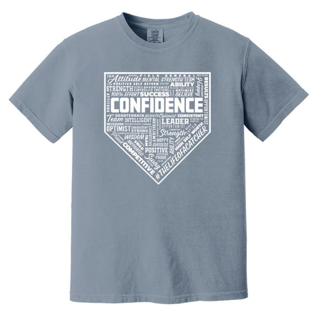 Confidence Unisex Heavyweight T-Shirt - Denim