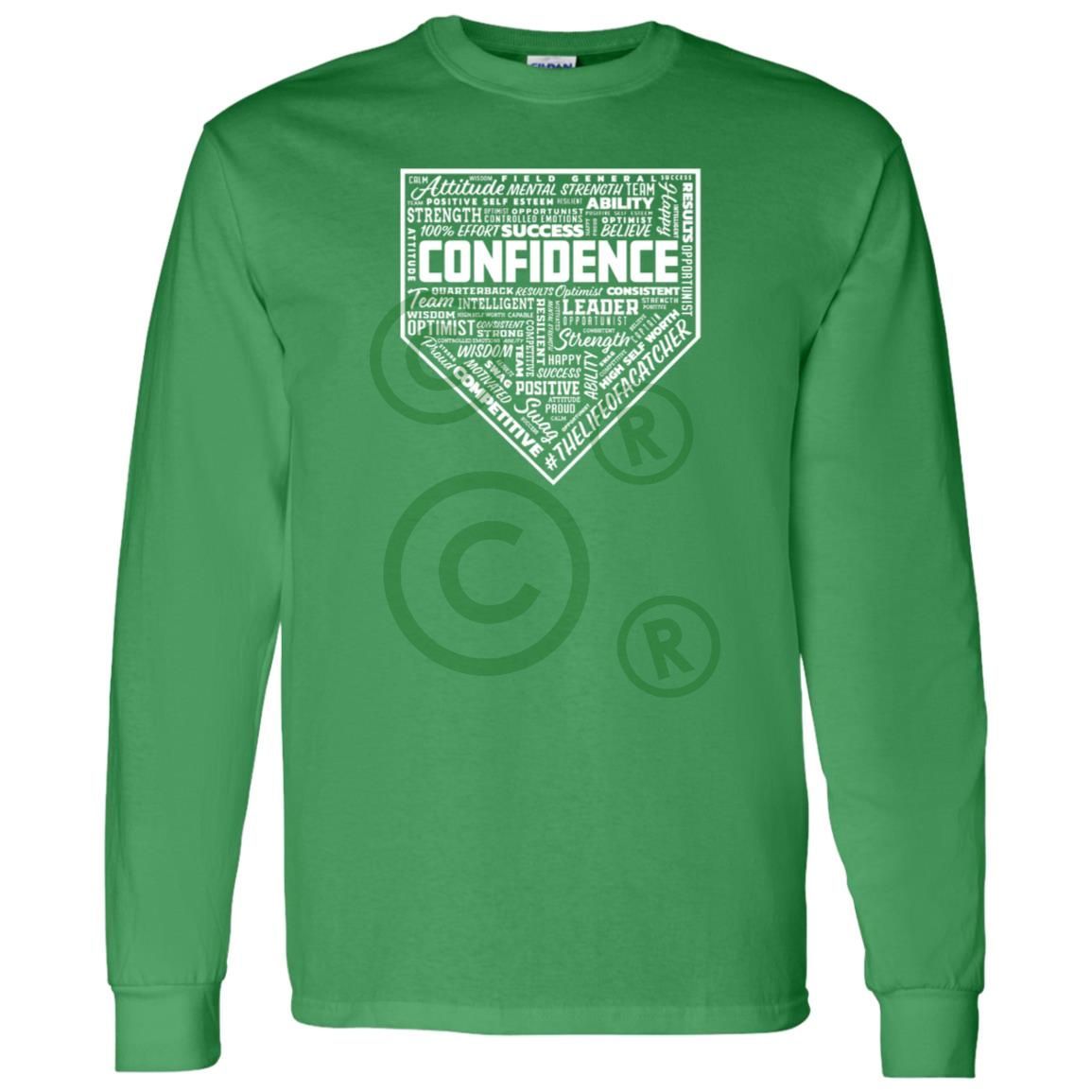 Confidence Unisex Long Sleeve T-Shirt - Green