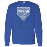 Confidence Unisex Long Sleeve T-Shirt - Royal