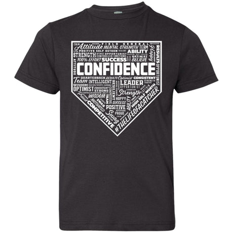 Confidence Youth Jersey T-Shirt - Black