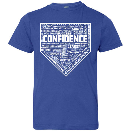 Confidence Youth Jersey T-Shirt - Royal