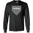 Confidence Youth Long Sleeve T-Shirt - Black