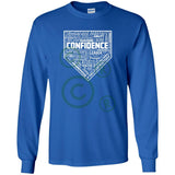 Confidence Youth Long Sleeve T-Shirt  - Royal