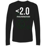 Drop Your Pop <2.0 Men's Premium Long Sleeve T-Shirt - Black