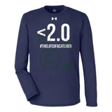 Drop Your Pop <2.0 Under Armour® Team Tech Long Sleeve T-Shirt - Navy