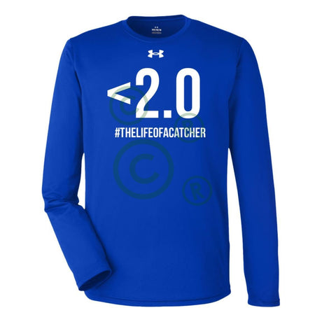 Drop Your Pop <2.0 Under Armour® Team Tech Long Sleeve T-Shirt - Royal