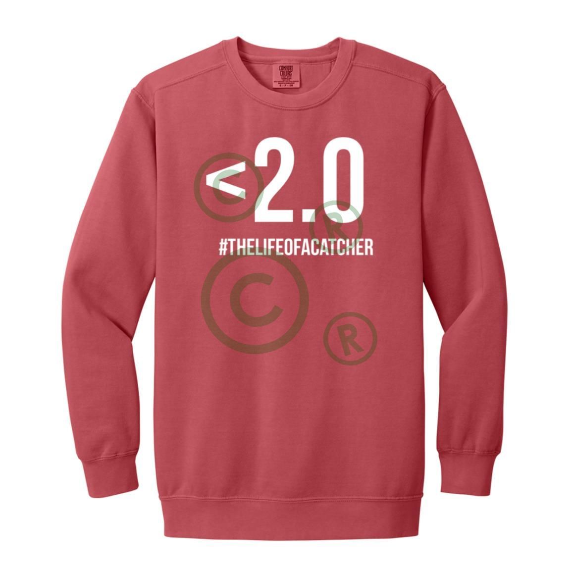 Drop Your Pop <2.0 Unisex Crewneck Sweatshirt - Crimson