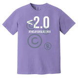 Drop Your Pop <2.0 Unisex Heavyweight T-Shirt - Purple