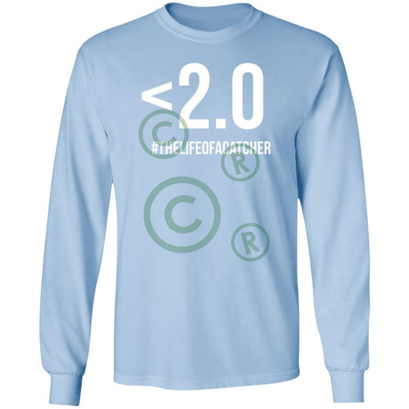 Drop Your Pop <2.0 Unisex Long Sleeve T-Shirt - Light Blue