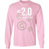 Drop Your Pop <2.0 Unisex Long Sleeve T-Shirt - Pink