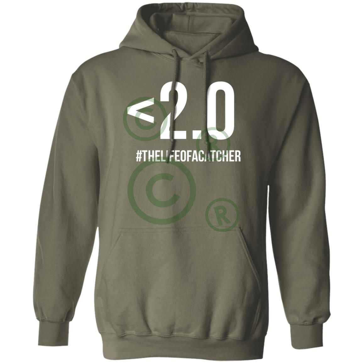 Drop Your Pop <2.0 Unisex Pullover Hoodie - Military Green