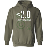 Drop Your Pop <2.0 Unisex Pullover Hoodie - Military Green