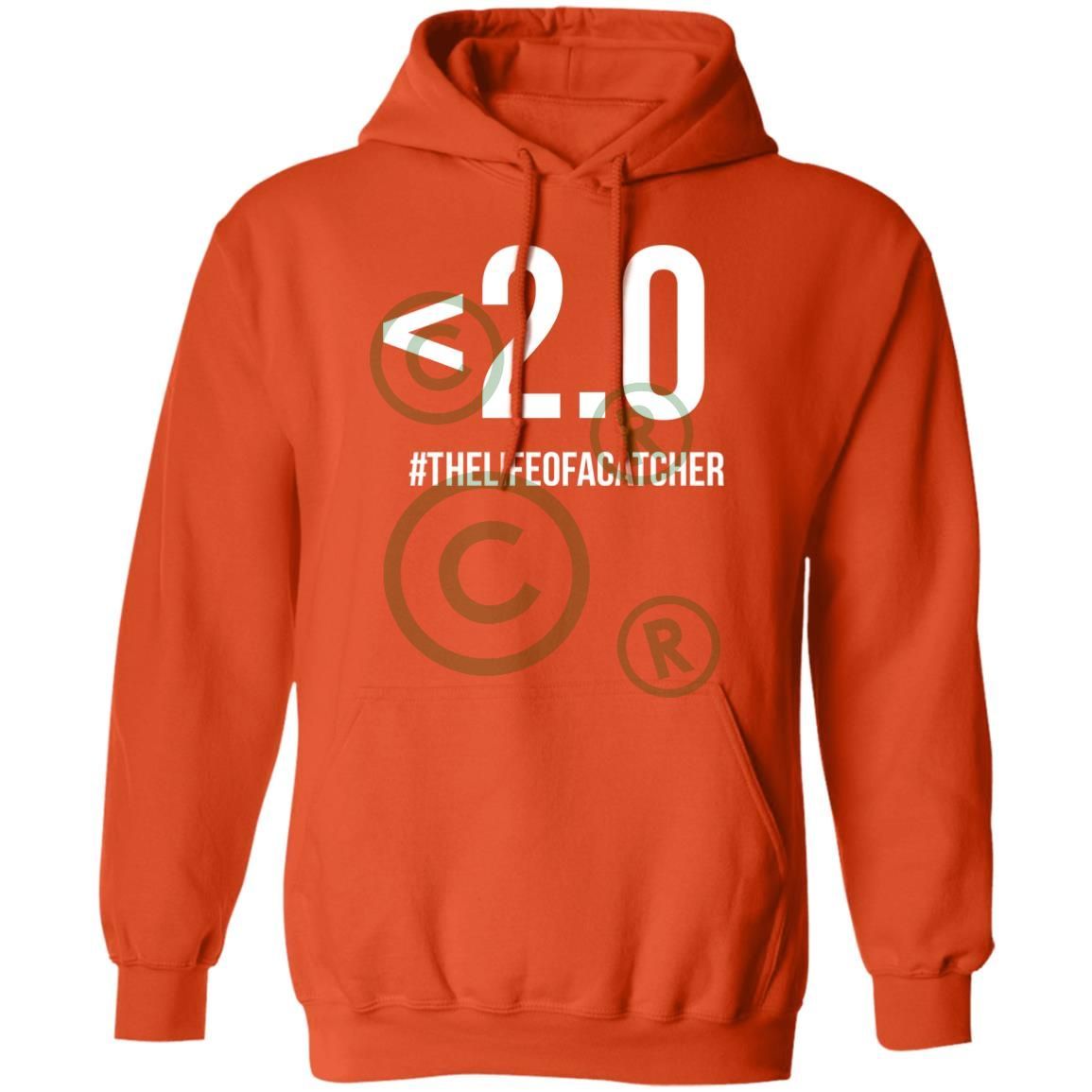 Drop Your Pop <2.0 Unisex Pullover Hoodie - Orange