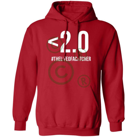 Drop Your Pop <2.0 Unisex Pullover Hoodie - Red