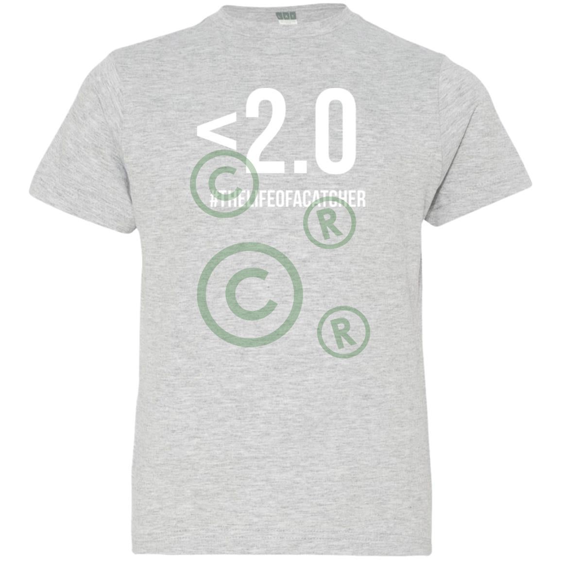 Drop Your Pop 2.0 Youth Jersey T-Shirt - Grey