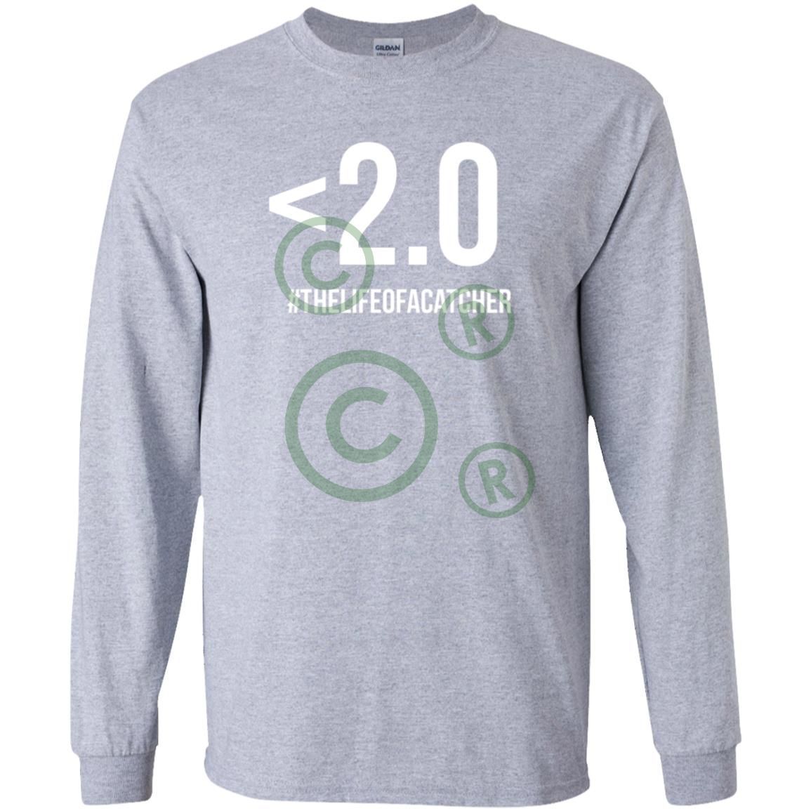 Drop Your Pop 2.0 Youth Long Sleeve T-Shirt - Grey