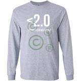 Drop Your Pop 2.0 Youth Long Sleeve T-Shirt - Grey