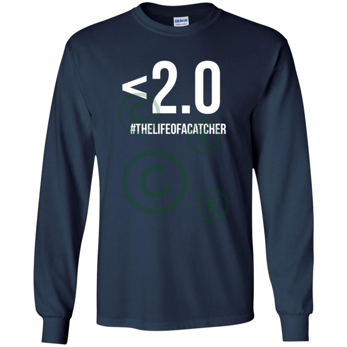 Drop Your Pop 2.0 Youth Long Sleeve T-Shirt - Navy