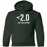 Drop Your Pop <2.0 Youth Pullover Hoodie - Forest Green