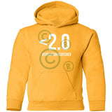 Drop Your Pop <2.0 Youth Pullover Hoodie - Gold