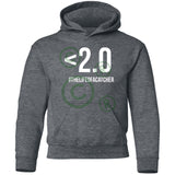 Drop Your Pop <2.0 Youth Pullover Hoodie - Heather Grey