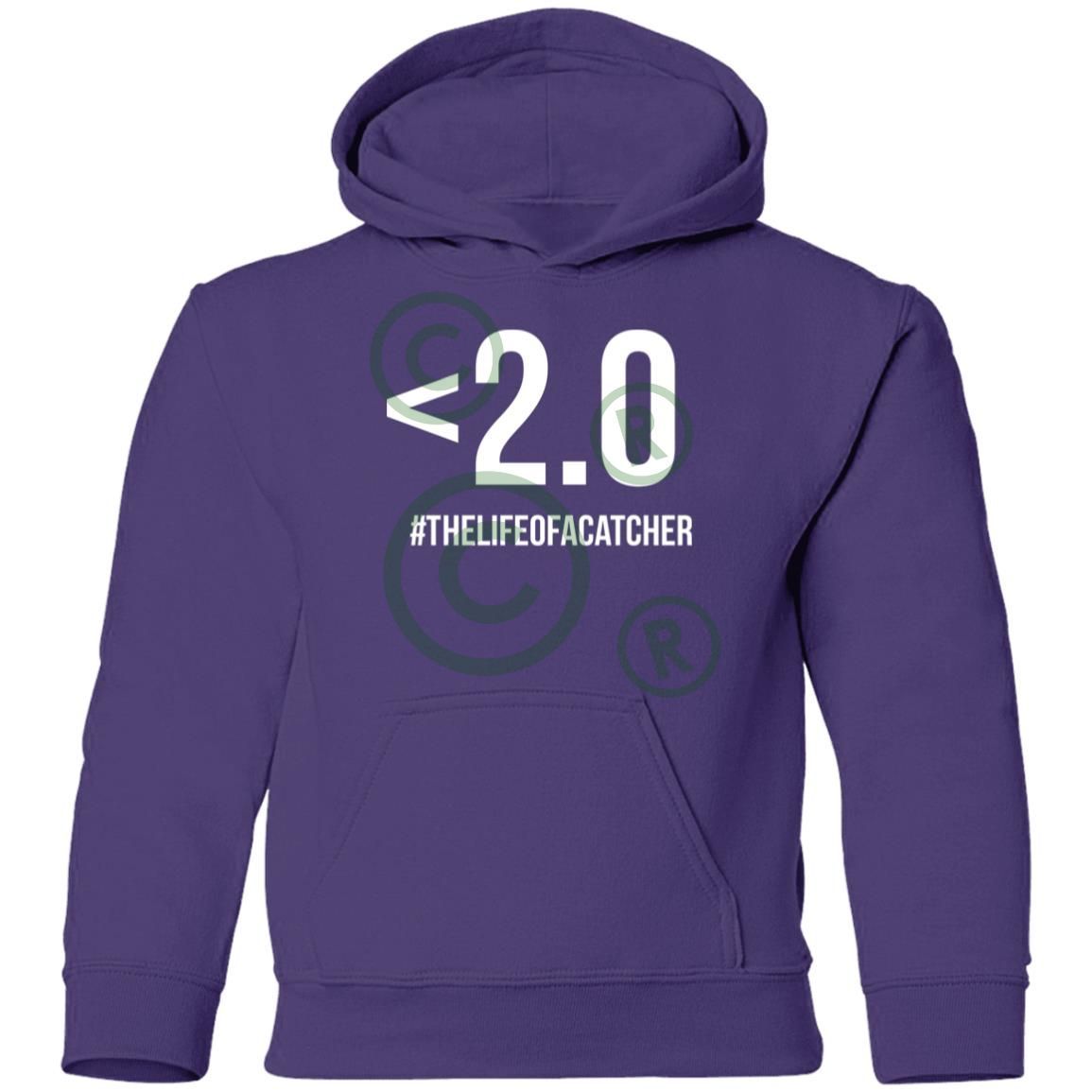 Drop Your Pop <2.0 Youth Pullover Hoodie - Purple