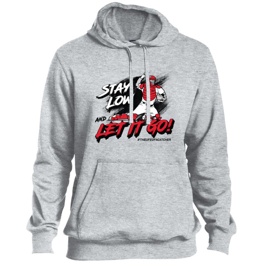 Stay Low & Let It Go Pullover Hoodie - Grey