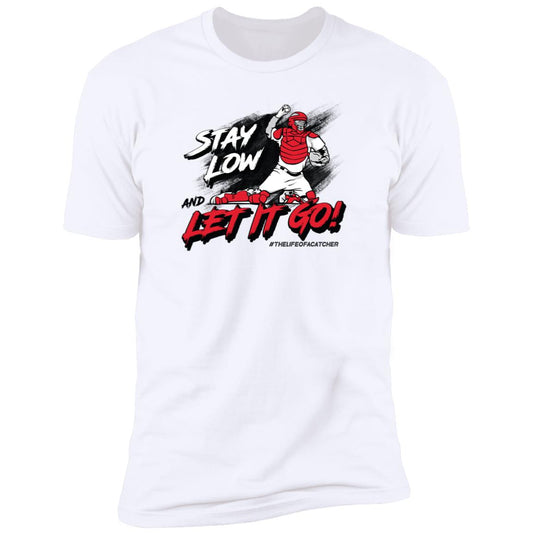 Stay Low & Let It Go Short Sleeve Tee - White