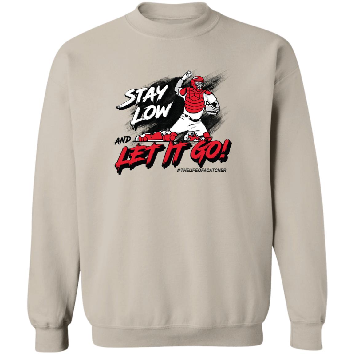 Stay Low & Let It Go Crewneck Sweatshirt - Sand