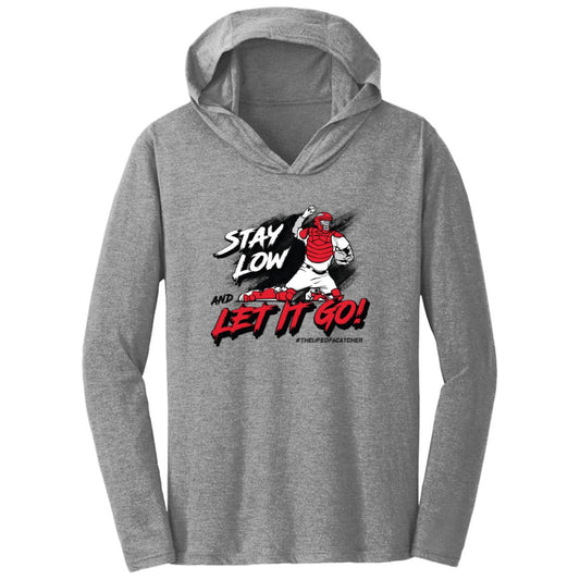 Stay Low & Let It Go Long Sleeve With Hood - Grey
