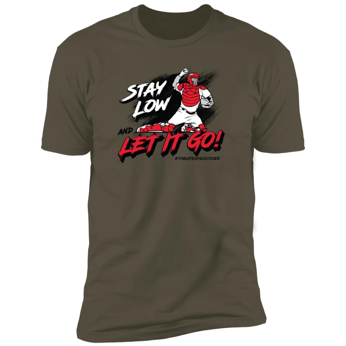 Stay Low & Let It Go Short Sleeve Tee - Brown