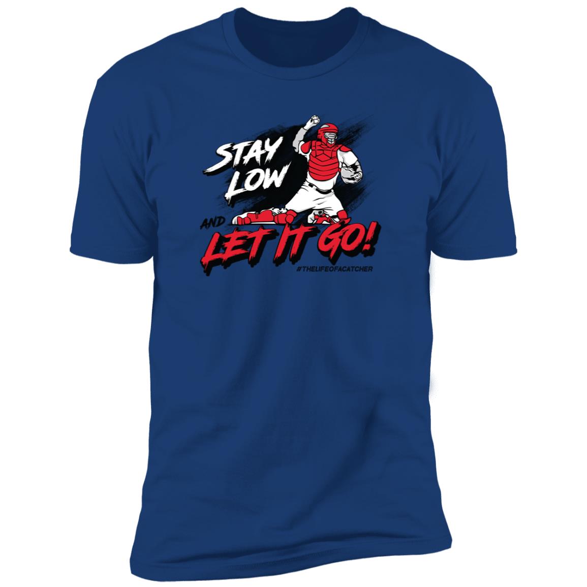 Stay Low & Let It Go Short Sleeve Tee - Blue