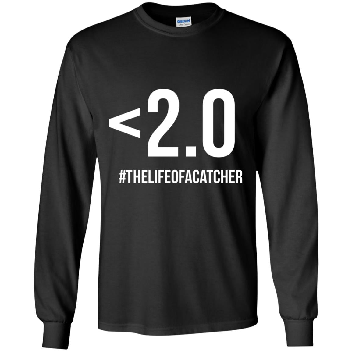The Catching Guy Drop Your Pop < 2.0 Youth Long Sleeve Tee black
