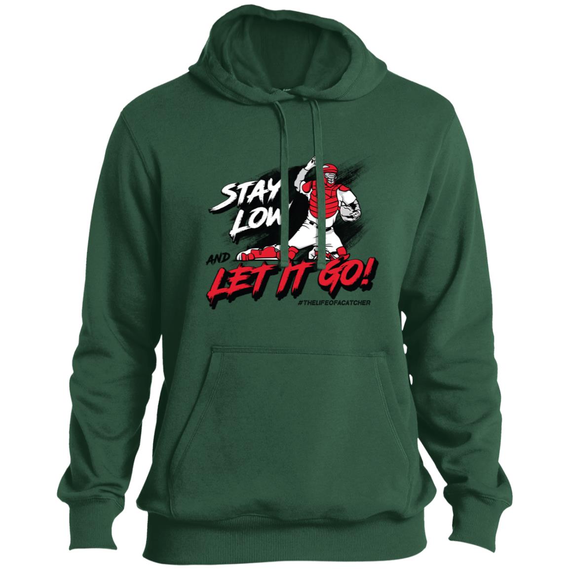 Stay Low & Let It Go Pullover Hoodie - Green