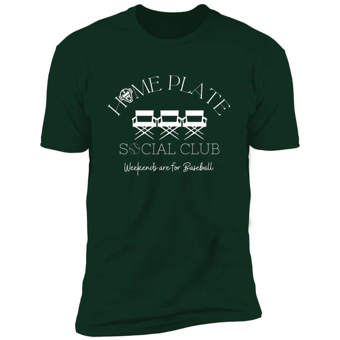 Home Plate Anti Social Club Short Sleeve Tee - Forest Green