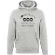 Home Plate Social Club (Baseball) Unisex Premium Hoodie - Heather Grey