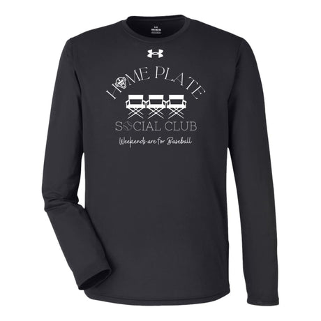 Home Plate Social Club (Baseball) Under Armour® Team Tech Long Sleeve T-Shirt - Black