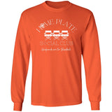 Home Plate Social Club (Baseball) Unisex Long Sleeve T-Shirt - Orange