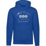 Home Plate Social Club (Baseball) Unisex Premium Hoodie - Royal