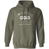 Home Plate Social Club (Baseball) Unisex Pullover Hoodie - Military Green