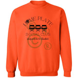 Home Plate Social Club Crewneck Sweatshirt - Orange