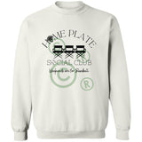 Home Plate Social Club Crewneck Sweatshirt - White